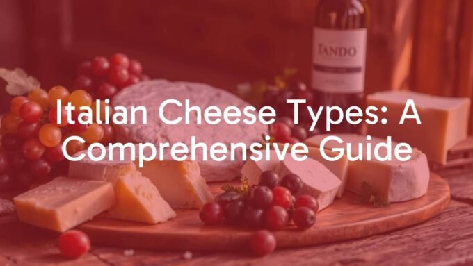 Assortment of Italian cheeses on a rustic wooden table, including Parmigiano Reggiano, Burrata, and Pecorino Romano, with grapes and wine, warm sunlight, realistic.