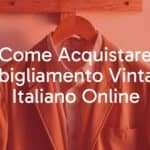 Stylish Italian vintage clothing displayed elegantly on a wooden hanger, soft warm lighting, realistic.