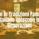 Italian family gathering around a dinner table, traditional Italian dishes, warm and inviting atmosphere, rustic kitchen setting, multigenerational family, laughing and sharing food, realistic style.