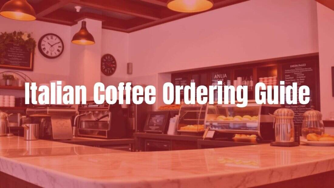 Italian coffee bar with marble counter, shiny espresso machine, and pastry display, cozy atmosphere, realistic.