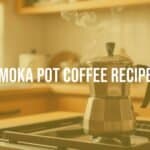 A classic Moka Pot brewing coffee on a stovetop, steam rising, warm lighting, cozy kitchen setting, realistic.