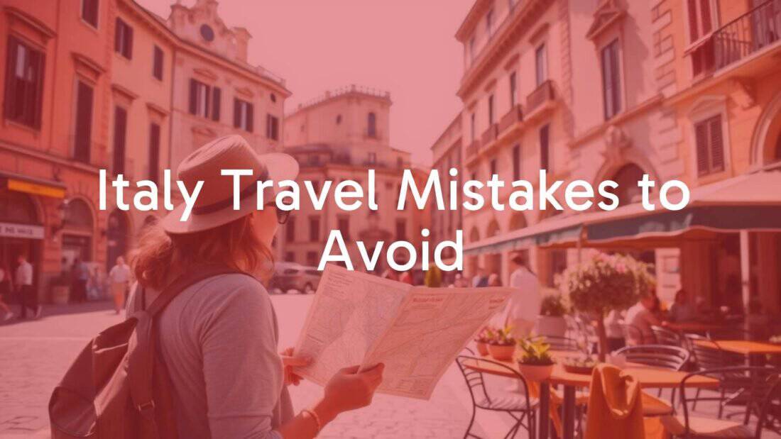 Tourist reading a map in an Italian piazza, historic buildings, outdoor cafe, warm sunlight, realistic.