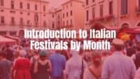 Colorful Italian festival in a historic piazza, lively crowds, traditional costumes, festive decorations, vibrant atmosphere, realistic style.