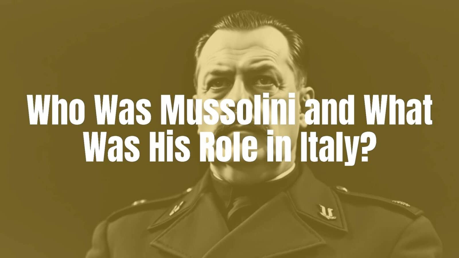 Benito Mussolini, historical black and white portrait, stern expression, wearing a fascist-era uniform, dramatic lighting, realistic.